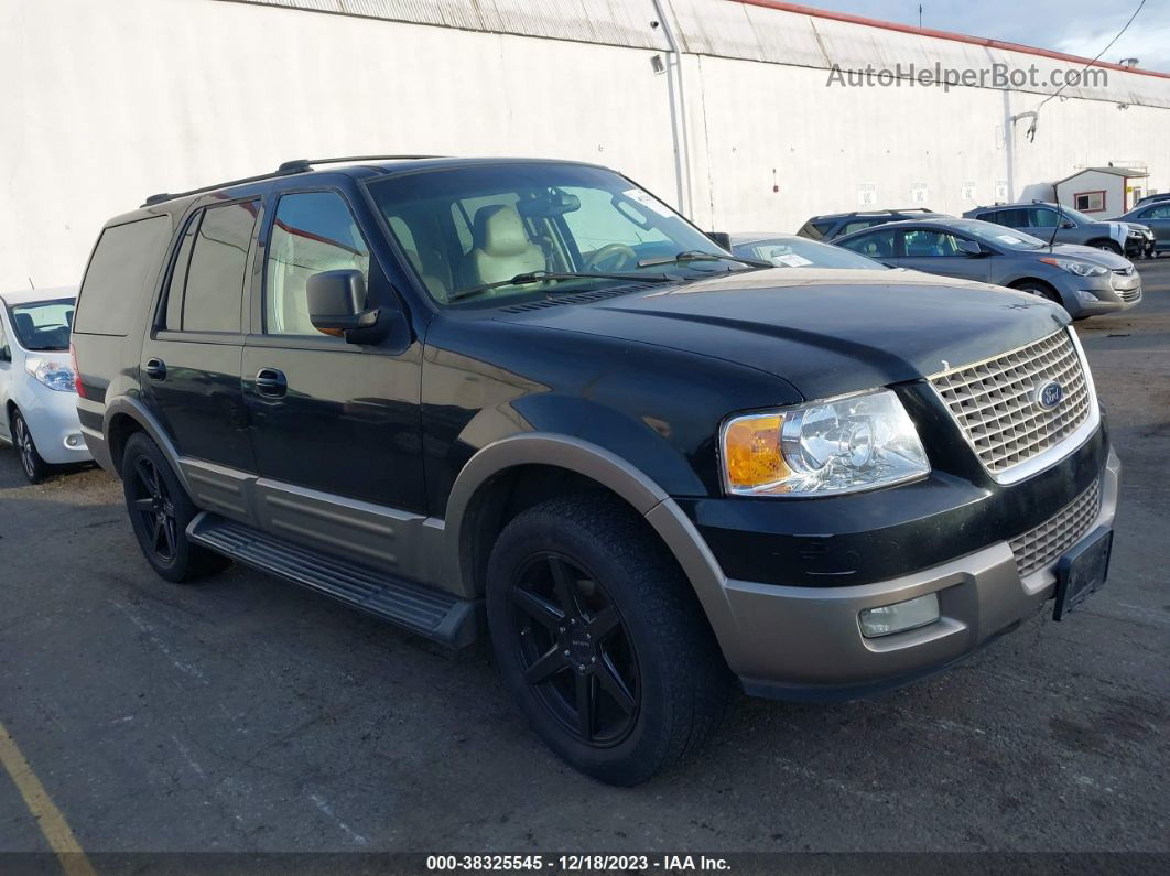 2003 Ford Expedition Eddie Bauer Black vin: 1FMRU17W13LB13420