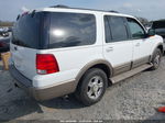 2003 Ford Expedition Eddie Bauer White vin: 1FMRU17W13LB73858