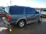 2001 Ford Expedition Eddie Bauer Синий vin: 1FMRU17W41LA22042