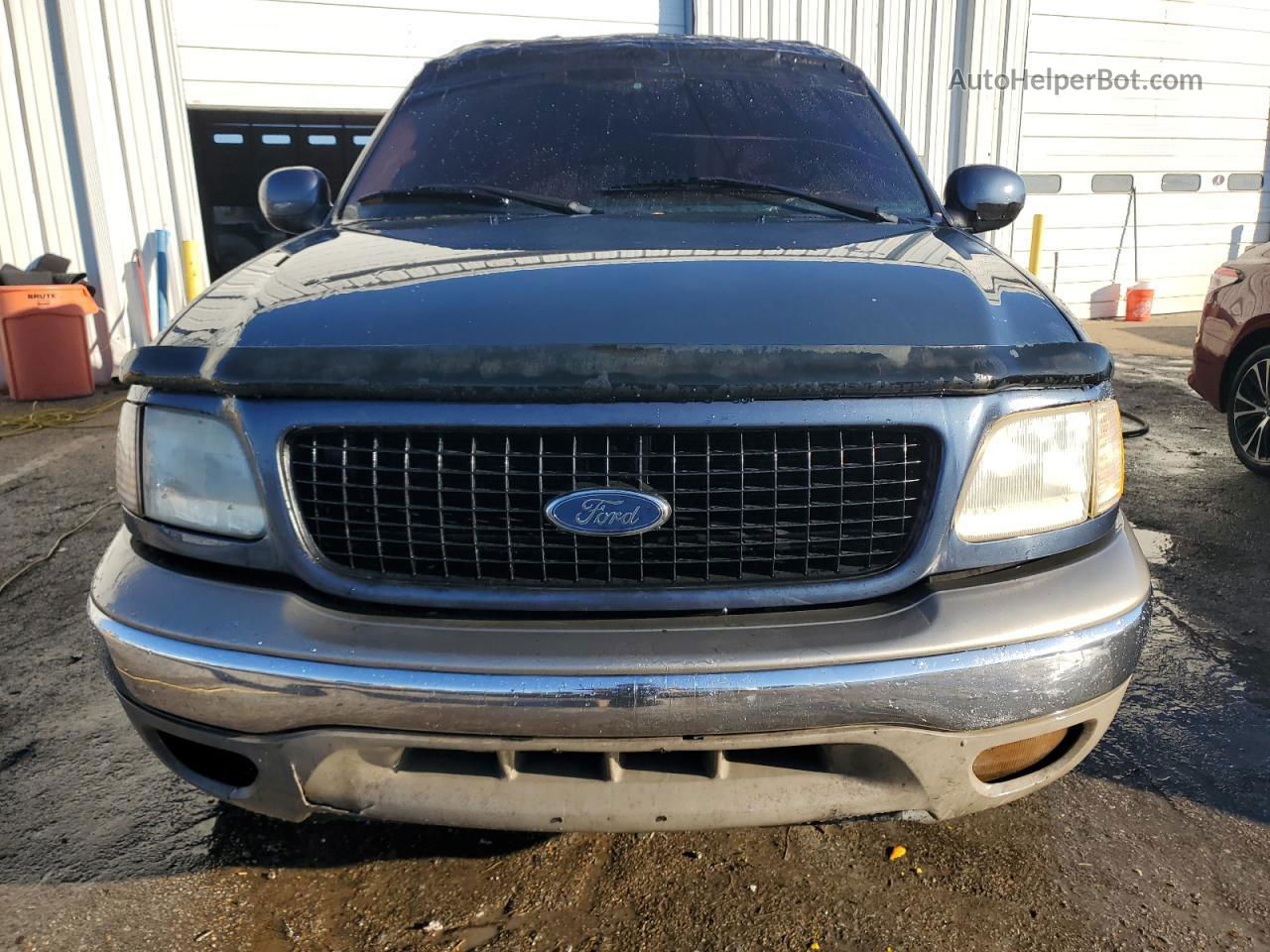 2001 Ford Expedition Eddie Bauer Blue vin: 1FMRU17W41LA22042