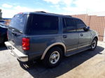 2001 Ford Expedition Eddie Bauer Blue vin: 1FMRU17W41LB73964