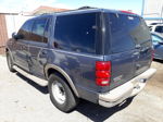 2001 Ford Expedition Eddie Bauer Blue vin: 1FMRU17W41LB73964