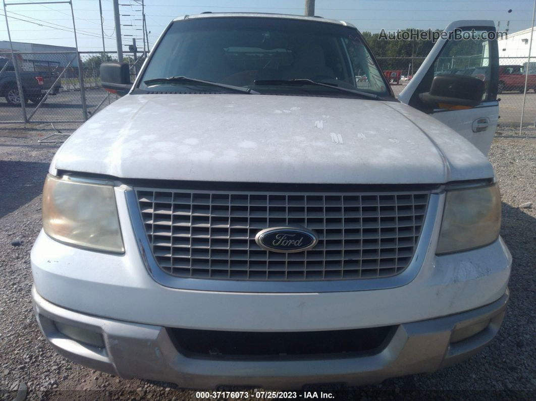 2003 Ford Expedition Eddie Bauer White vin: 1FMRU17W43LA80655