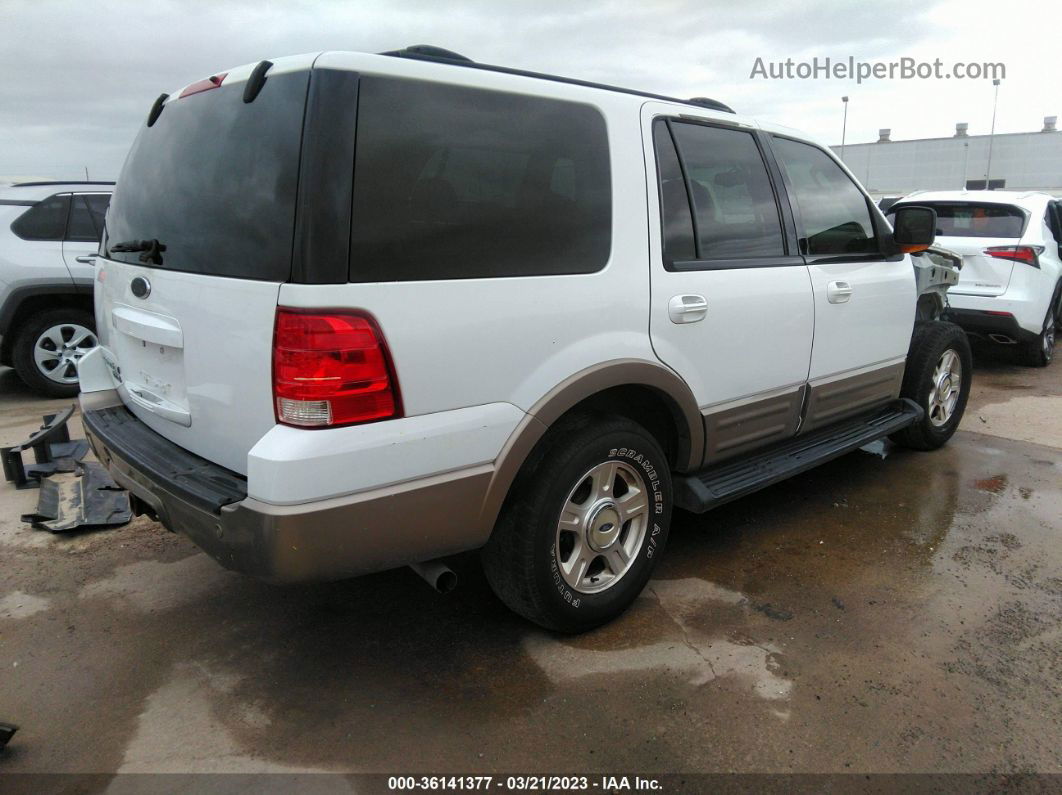 2003 Ford Expedition Eddie Bauer White vin: 1FMRU17W53LA05253