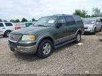 2003 Ford Expedition Eddie Bauer Green vin: 1FMRU17W53LA59829