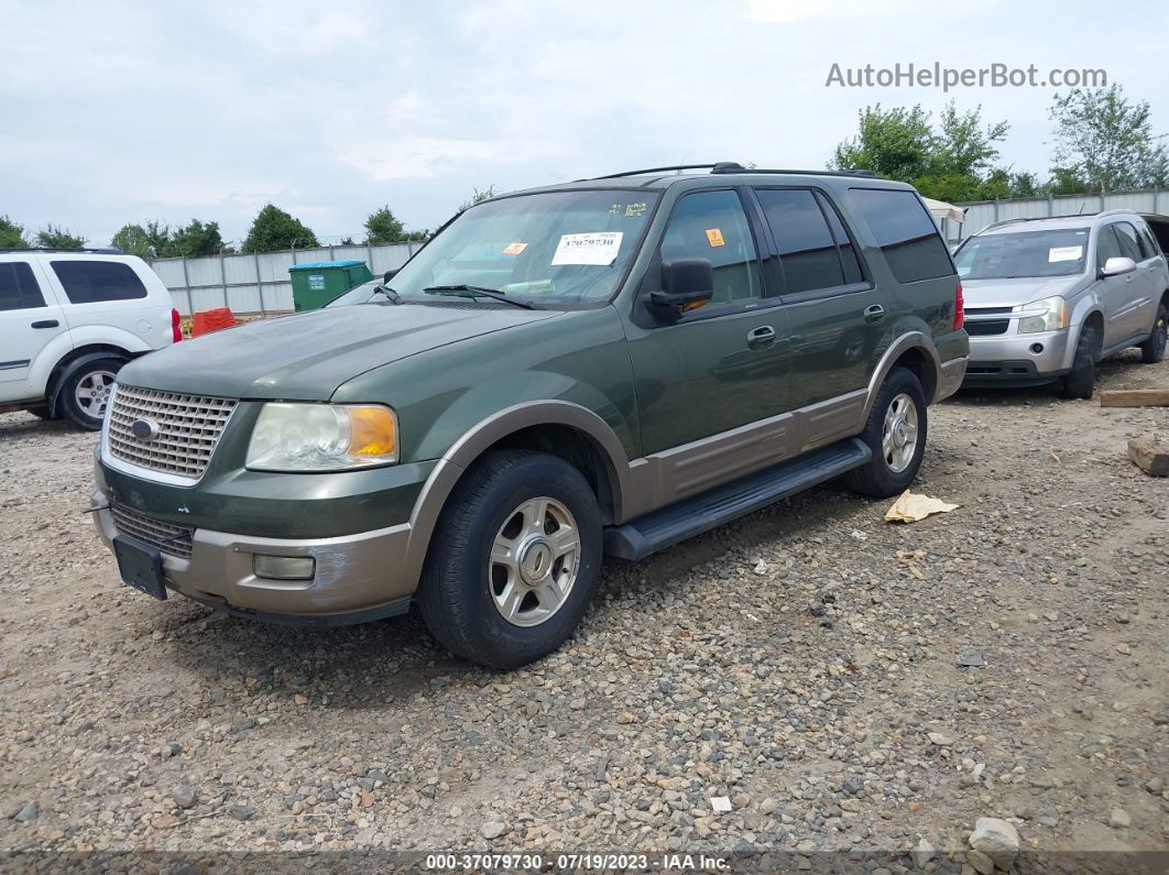 2003 Ford Expedition Eddie Bauer Green vin: 1FMRU17W53LA59829