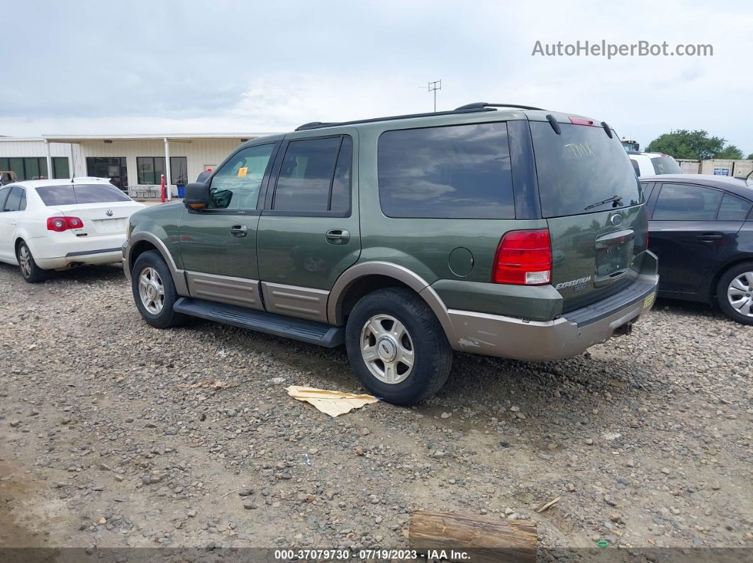 2003 Ford Expedition Eddie Bauer Green vin: 1FMRU17W53LA59829