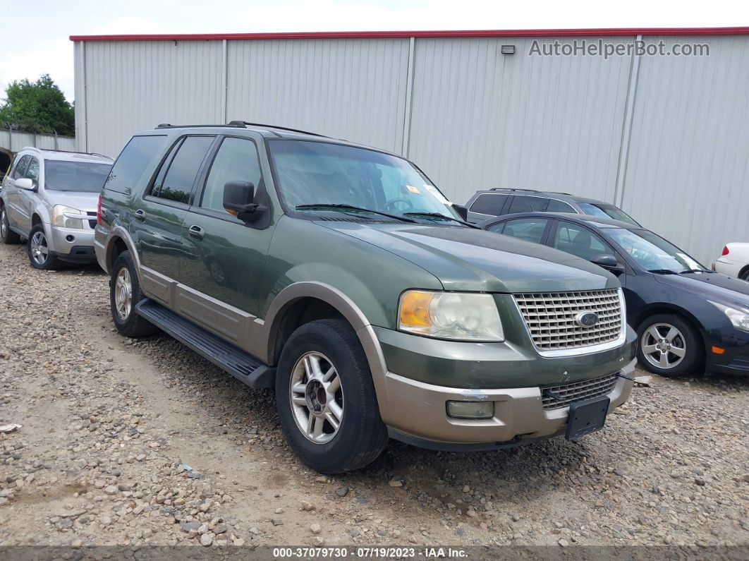 2003 Ford Expedition Eddie Bauer Green vin: 1FMRU17W53LA59829