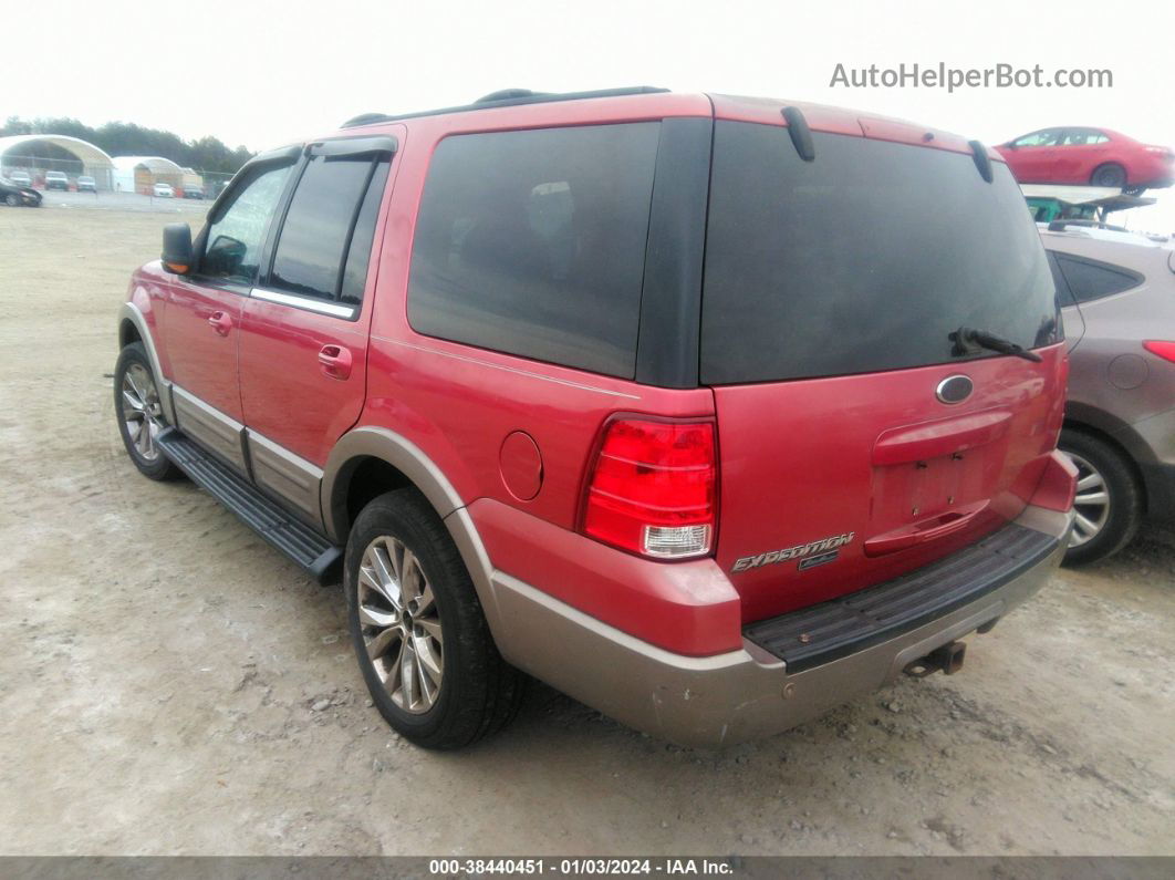 2003 Ford Expedition Eddie Bauer Red vin: 1FMRU17W63LA71486