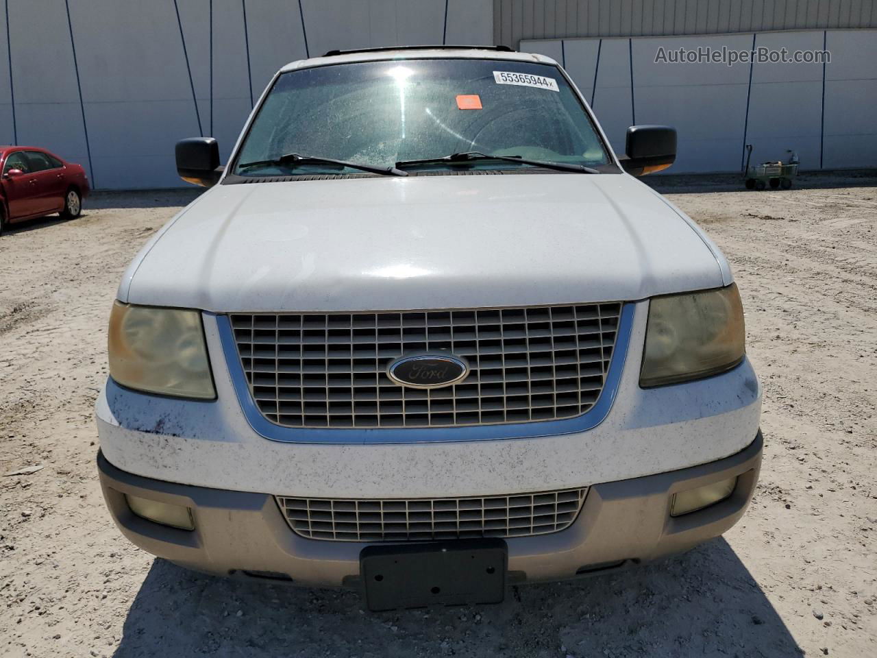 2003 Ford Expedition Eddie Bauer Белый vin: 1FMRU17W83LA29787