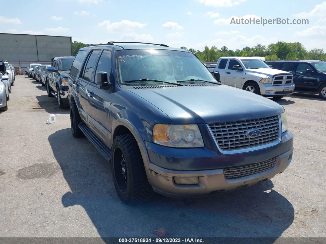 2003 Ford Expedition Eddie Bauer Blue vin: 1FMRU17W93LB53292