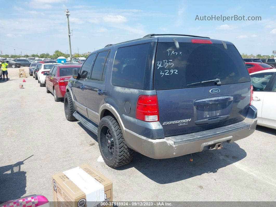 2003 Ford Expedition Eddie Bauer Синий vin: 1FMRU17W93LB53292