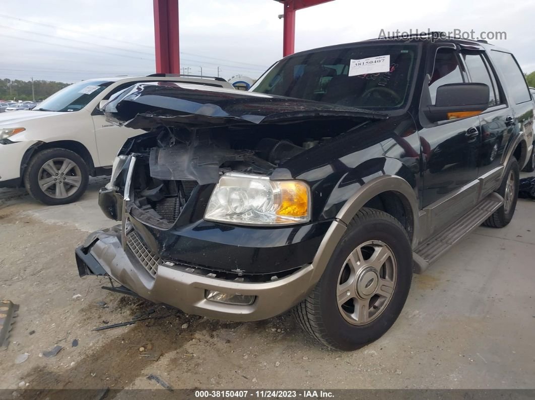 2003 Ford Expedition Eddie Bauer Black vin: 1FMRU17W93LB77074