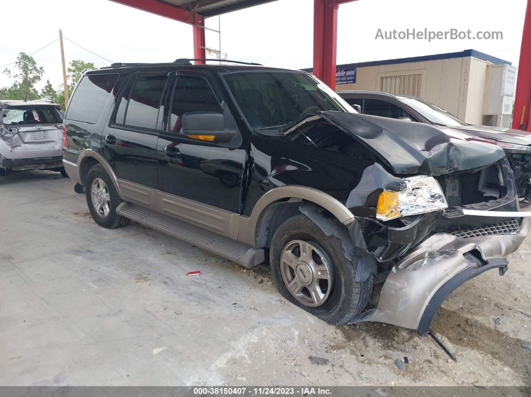 2003 Ford Expedition Eddie Bauer Black vin: 1FMRU17W93LB77074