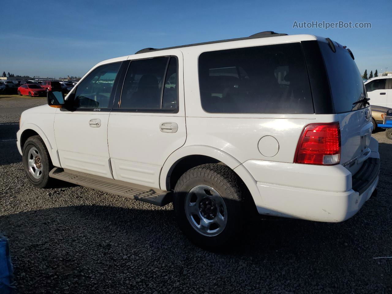 2003 Ford Expedition Eddie Bauer White vin: 1FMRU17W93LB98698