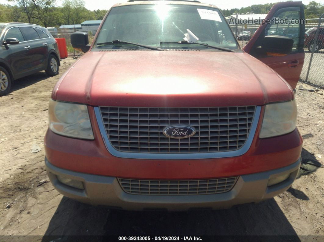 2003 Ford Expedition Eddie Bauer Красный vin: 1FMRU17WX3LB21127