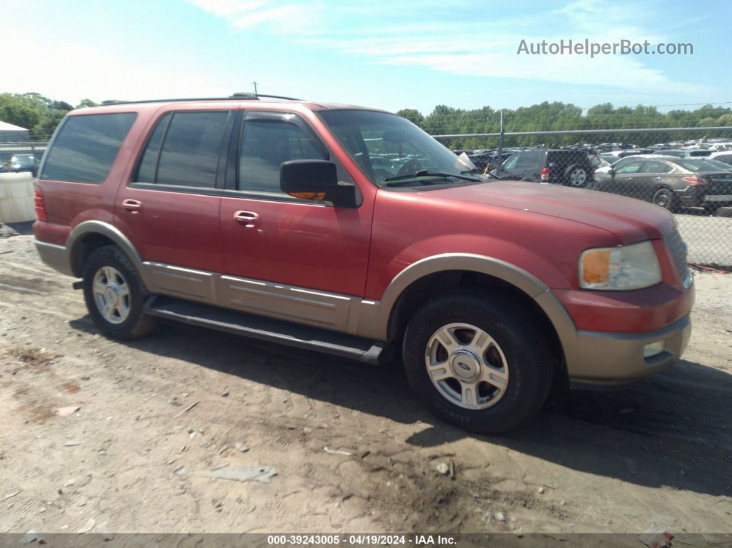 2003 Ford Expedition Eddie Bauer Red vin: 1FMRU17WX3LB21127