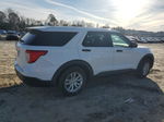 2020 Ford Explorer  White vin: 1FMSK7BH1LGB60524