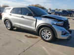 2021 Ford Explorer  Silver vin: 1FMSK7BH1MGA40160