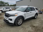 2021 Ford Explorer  White vin: 1FMSK7BH1MGA41857