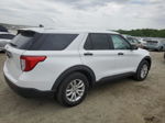 2021 Ford Explorer  White vin: 1FMSK7BH1MGA41857