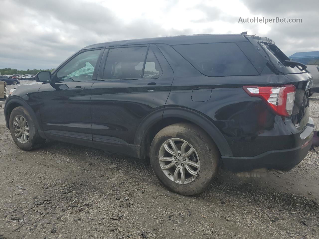 2021 Ford Explorer  Черный vin: 1FMSK7BH3MGA40208