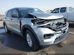 2021 Ford Explorer   Silver vin: 1FMSK7BH3MGB32922