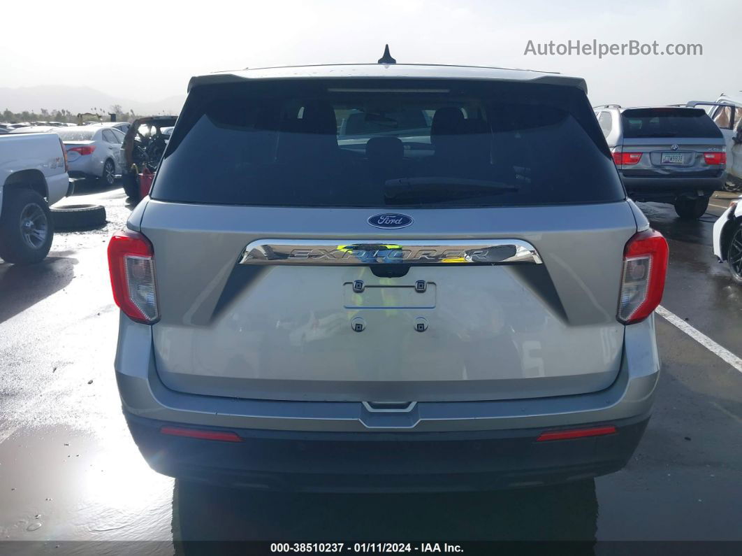 2021 Ford Explorer   Silver vin: 1FMSK7BH3MGB32922