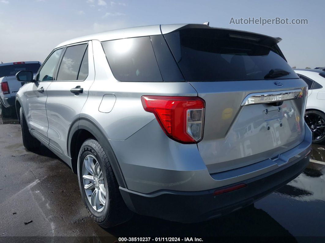 2021 Ford Explorer   Silver vin: 1FMSK7BH3MGB32922