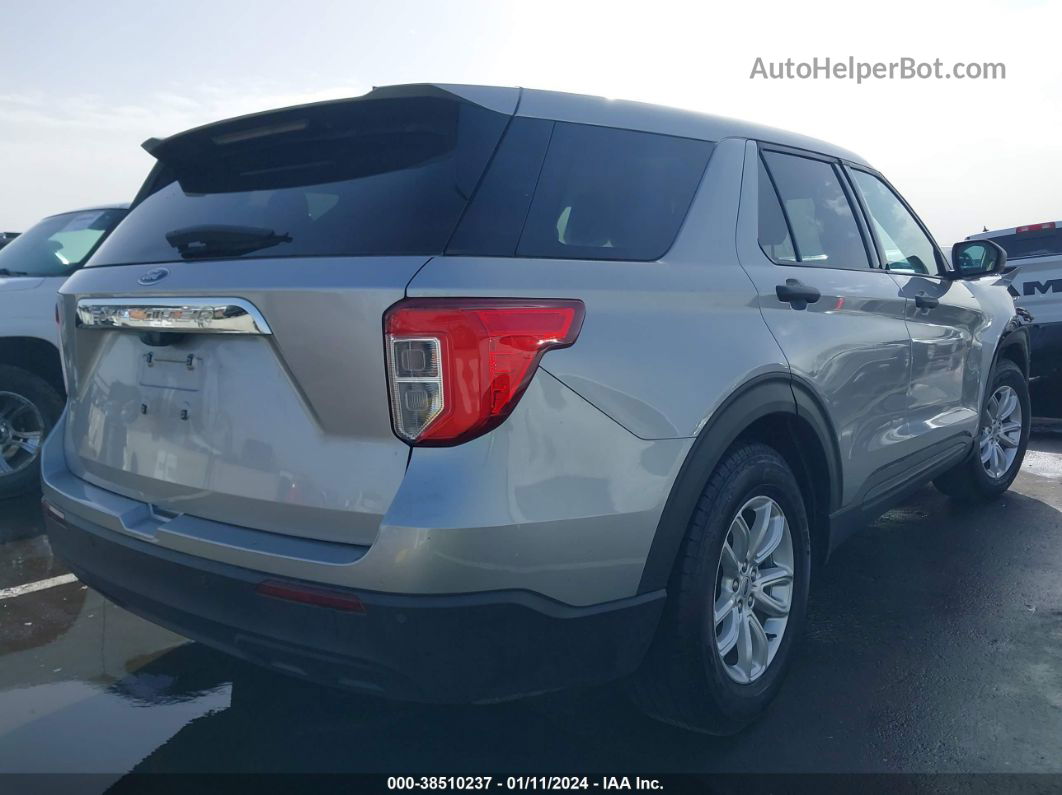 2021 Ford Explorer   Silver vin: 1FMSK7BH3MGB32922