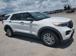 2021 Ford Explorer  White vin: 1FMSK7BH6MGB11918