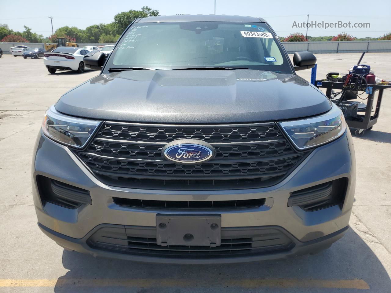 2020 Ford Explorer  Gray vin: 1FMSK7BH8LGB92452