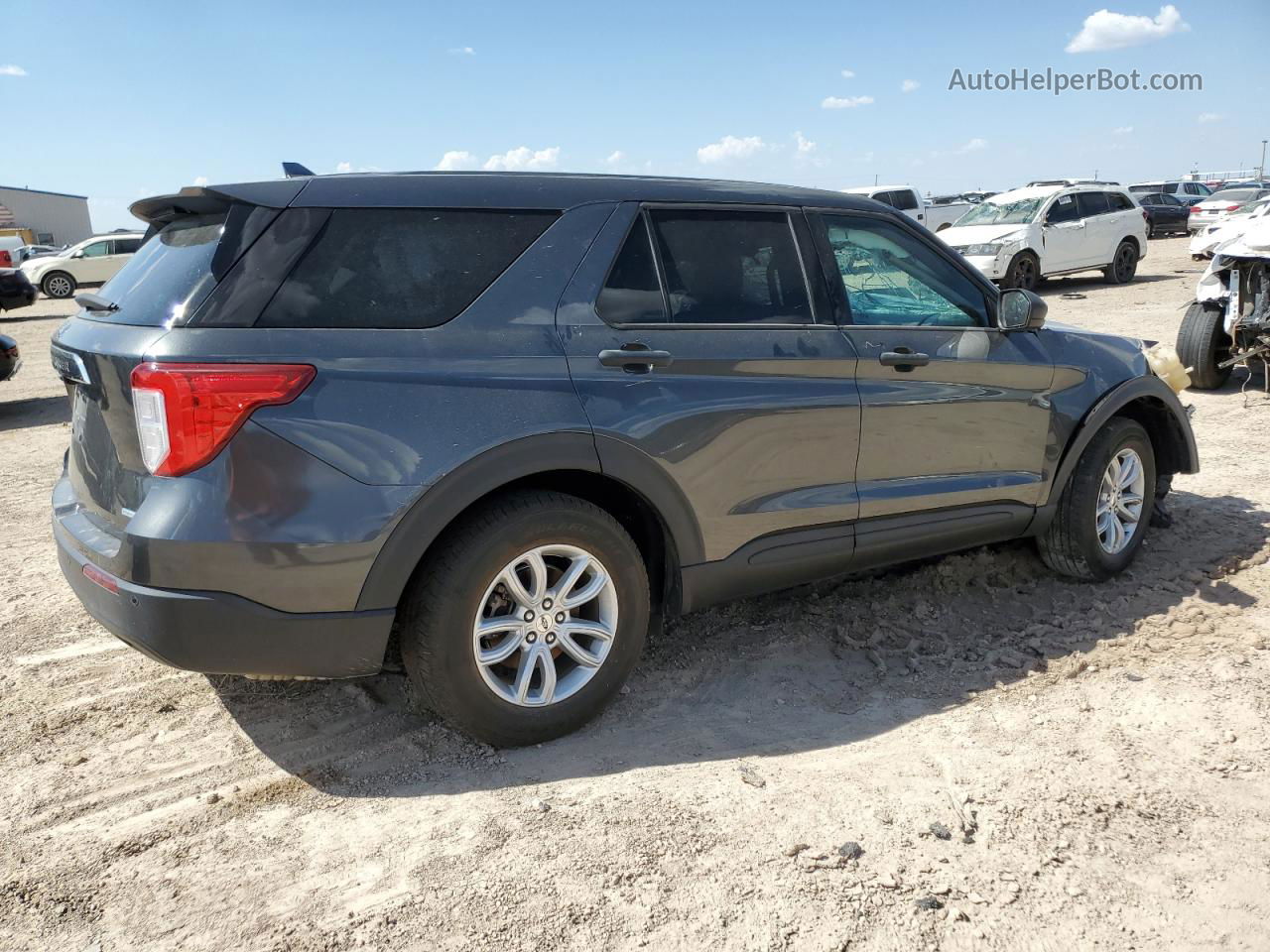 2020 Ford Explorer  Charcoal vin: 1FMSK7BHXLGA45467