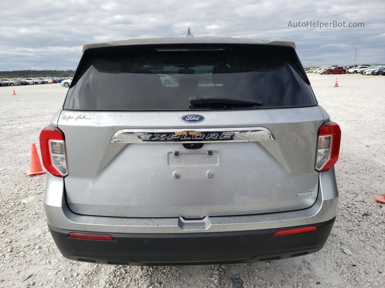 2020 Ford Explorer  Gray vin: 1FMSK7BHXLGC09333