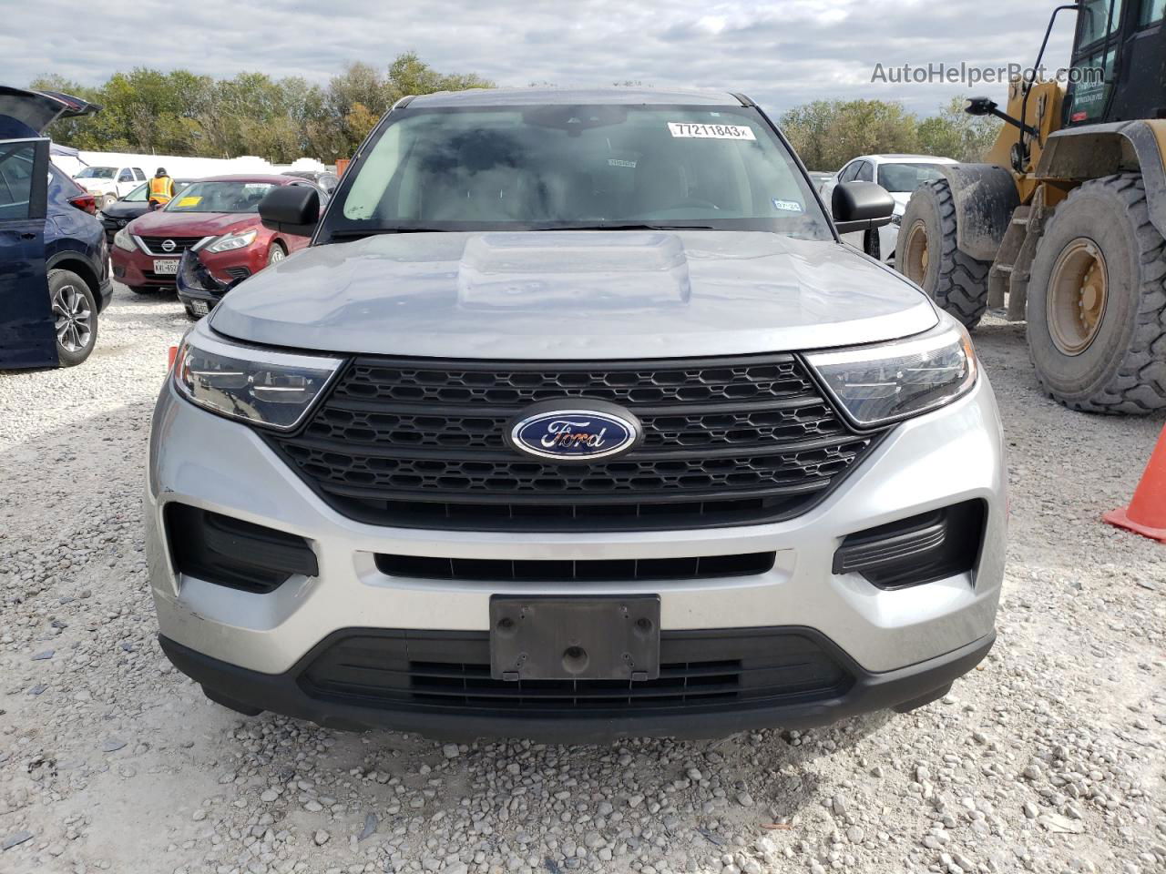 2020 Ford Explorer  Gray vin: 1FMSK7BHXLGC09333