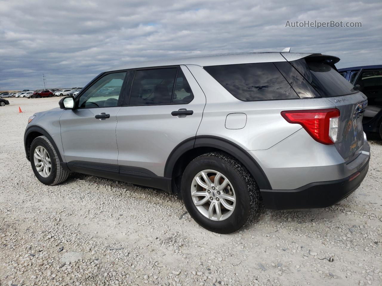 2020 Ford Explorer  Gray vin: 1FMSK7BHXLGC09333