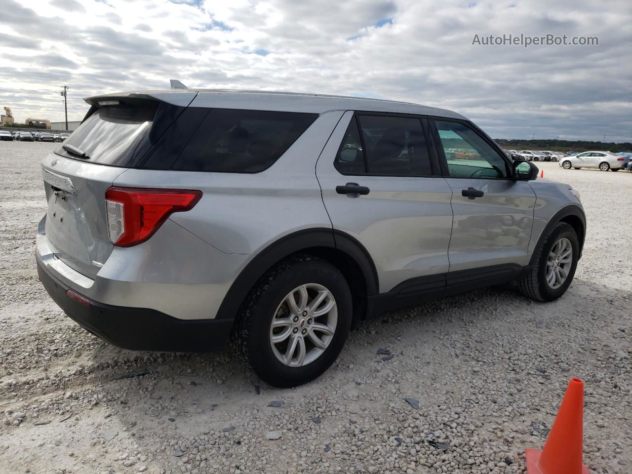 2020 Ford Explorer  Gray vin: 1FMSK7BHXLGC09333