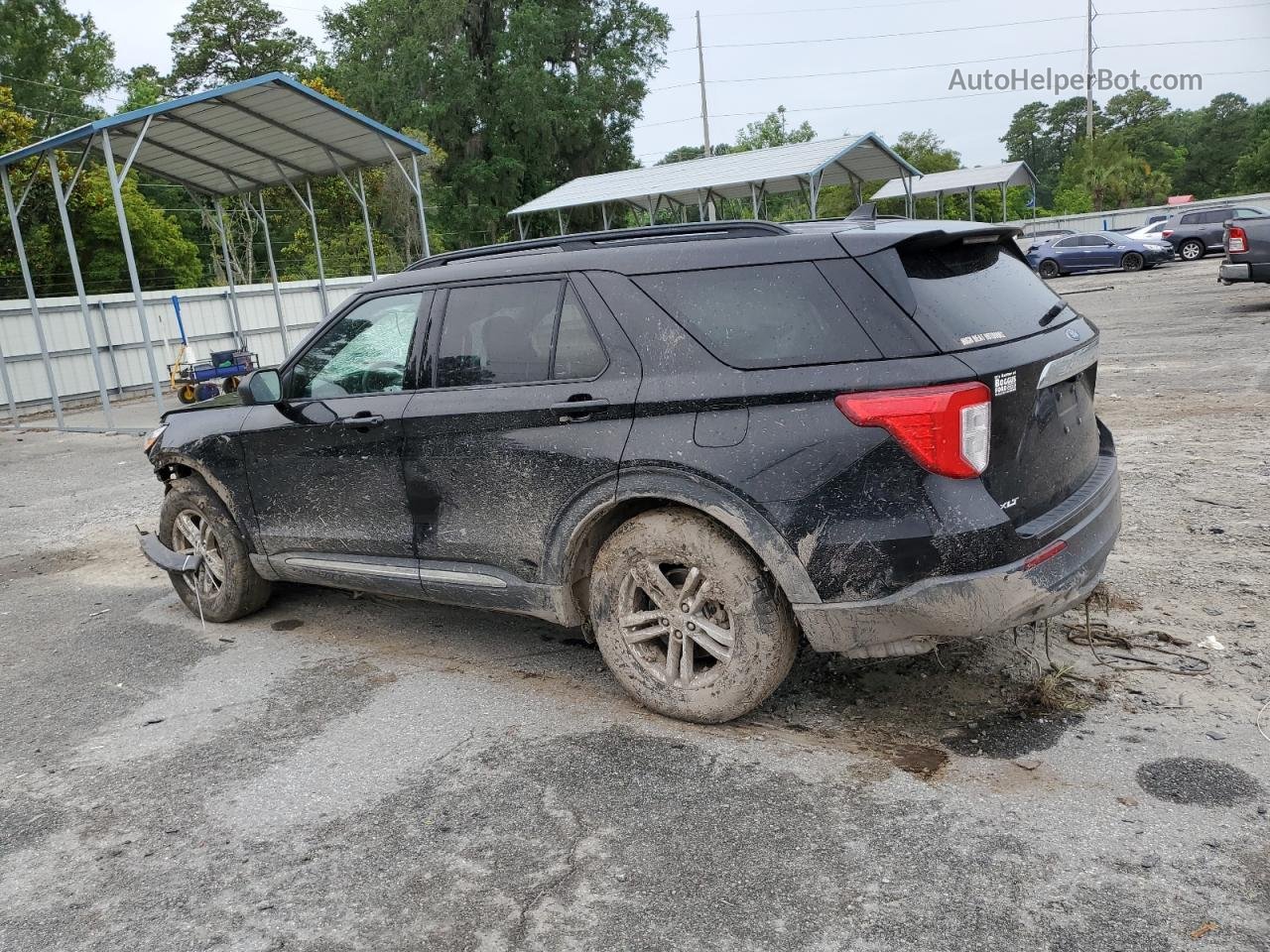 2020 Ford Explorer Xlt Черный vin: 1FMSK7DH0LGC45528