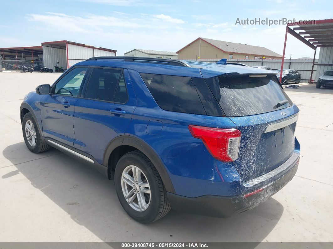 2020 Ford Explorer Xlt Синий vin: 1FMSK7DH0LGD05677