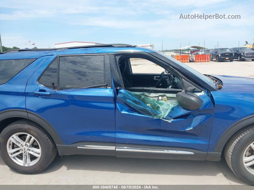 2020 Ford Explorer Xlt Синий vin: 1FMSK7DH0LGD05677