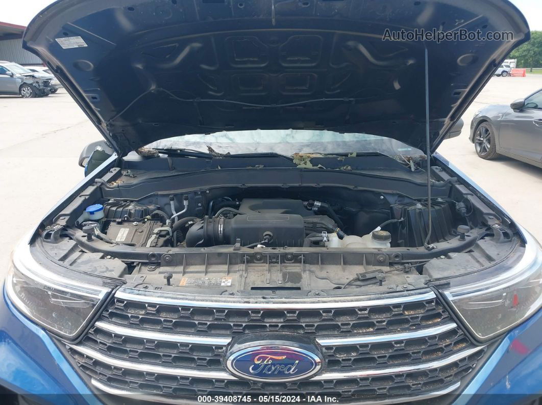 2020 Ford Explorer Xlt Синий vin: 1FMSK7DH0LGD05677