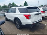 2021 Ford Explorer Xlt White vin: 1FMSK7DH0MGA01654