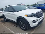 2021 Ford Explorer Xlt White vin: 1FMSK7DH0MGA01654