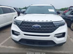 2021 Ford Explorer Xlt White vin: 1FMSK7DH0MGA01654