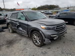 2021 Ford Explorer Xlt Gray vin: 1FMSK7DH0MGA11553