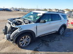 2021 Ford Explorer Xlt White vin: 1FMSK7DH0MGA23654