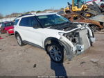 2021 Ford Explorer Xlt White vin: 1FMSK7DH0MGA23654