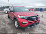 2020 Ford Explorer Xlt Red vin: 1FMSK7DH1LGB38391