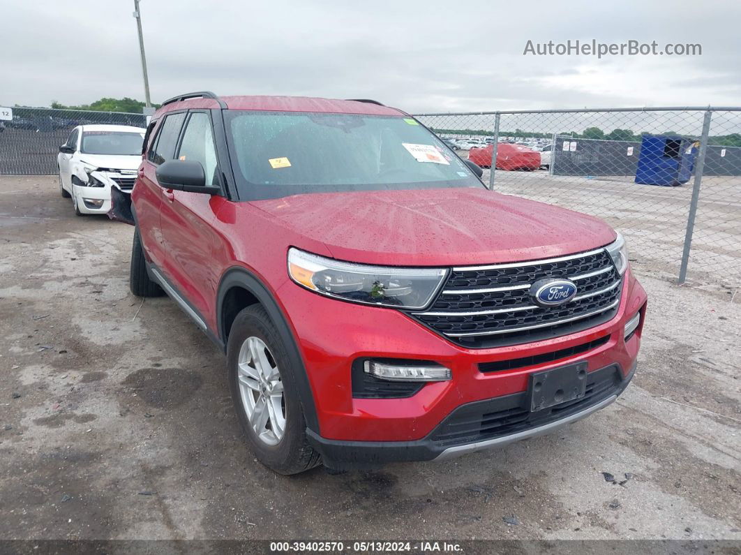 2020 Ford Explorer Xlt Красный vin: 1FMSK7DH1LGB38391