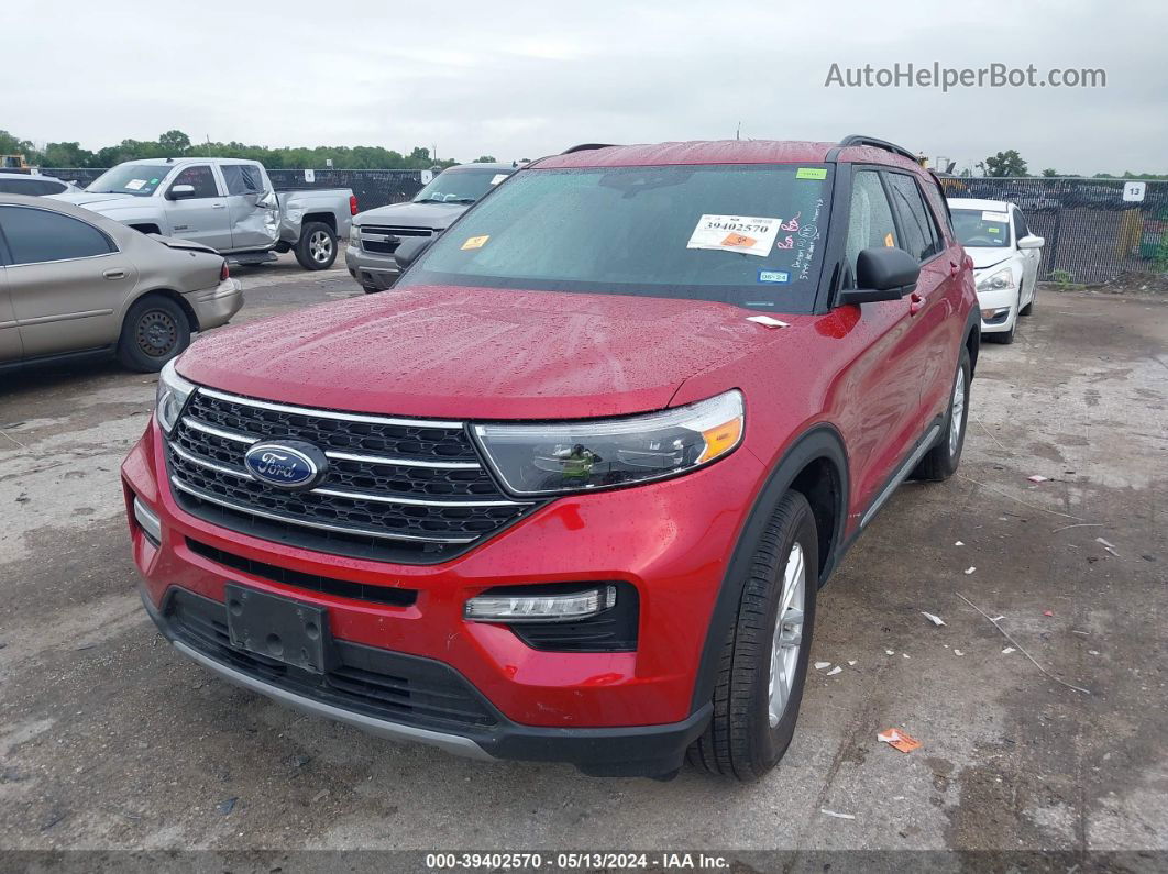 2020 Ford Explorer Xlt Красный vin: 1FMSK7DH1LGB38391